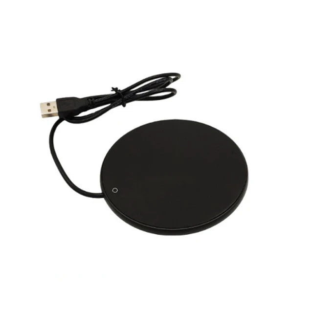 Stijlvolle USB Bekerglasverwarmer - Houdt Je Drank Perfect Warm!