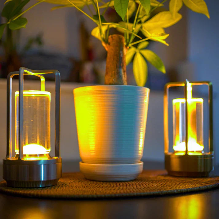 Lumelia ™ Kristallen Lantaarn met LED-verlichting | Sfeervolle Decoratie