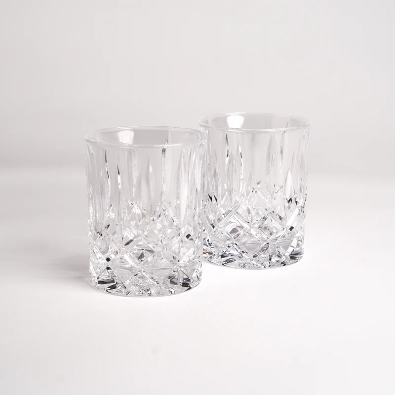 2 Premium Crystal Glasses
