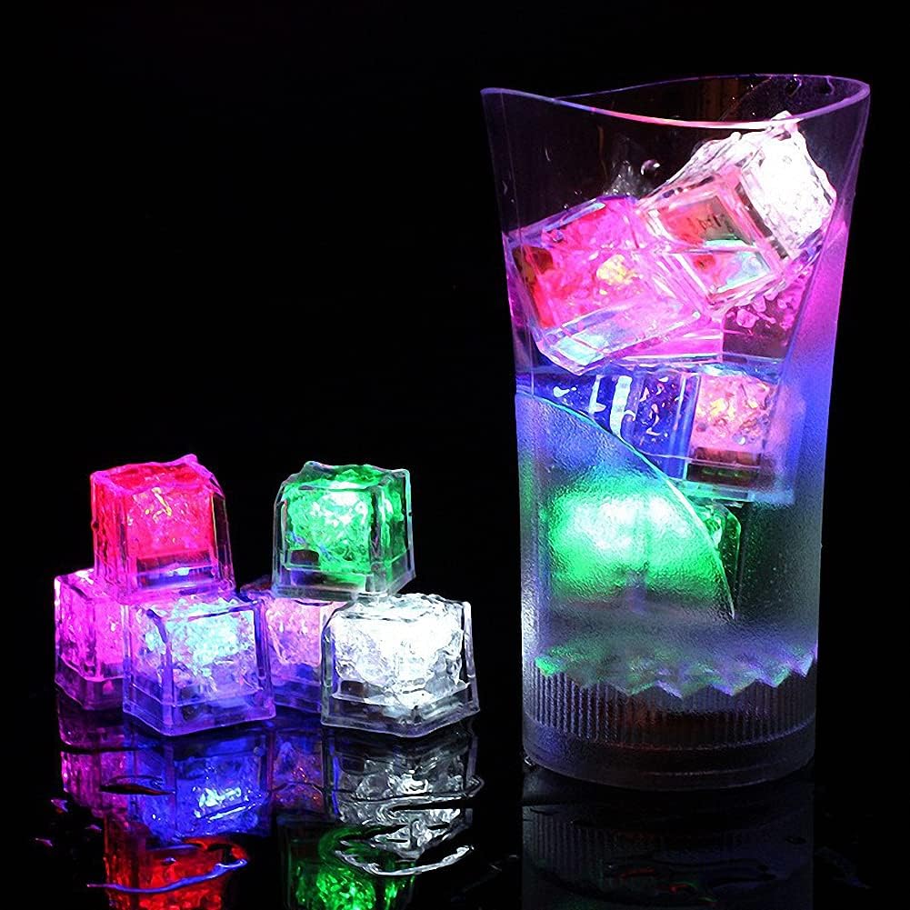 LED Ice Cubes | For a Stylish Drink Experience | Set of 12 pieces