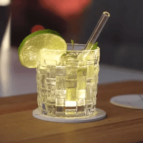 LED Drink Coasters | Colourful Lighting