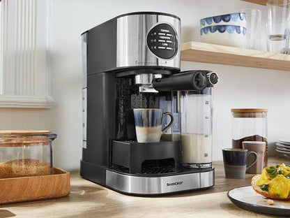 SILVERCREST® KITCHEN TOOLS Coffee maker with milk frother SEMM 1470 A2