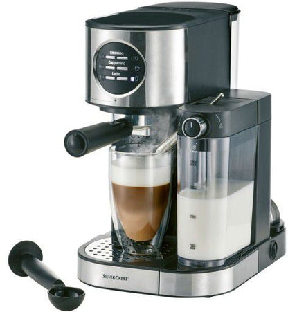 SILVERCREST® KITCHEN TOOLS Coffee maker with milk frother SEMM 1470 A2